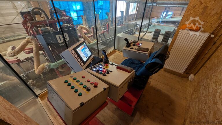 Complete zagerij (stationair) Strojcad D9 Duplex+