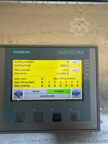 Werk II Fillmaster R18 izobár töltő-zárógép (2023) Werk II Isobaric Filler Capper