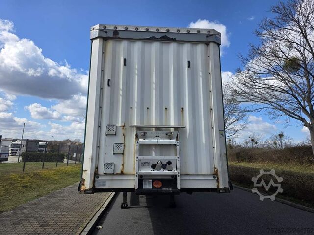Naczepa otwarta z plandeką KRONE Joloda Mega Gardine, Lift, Hubdach