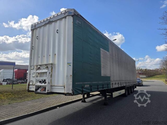 Naczepa otwarta z plandeką KRONE Joloda Mega Gardine, Lift, Hubdach