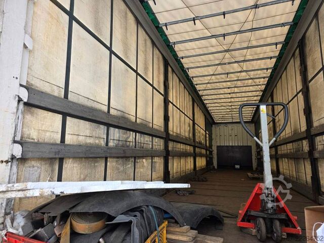 Naczepa otwarta z plandeką KRONE Joloda Mega Gardine, Lift, Hubdach