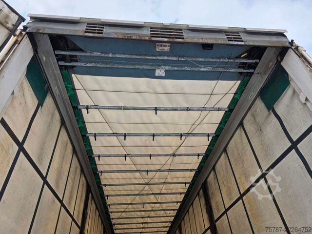 Naczepa otwarta z plandeką KRONE Joloda Mega Gardine, Lift, Hubdach