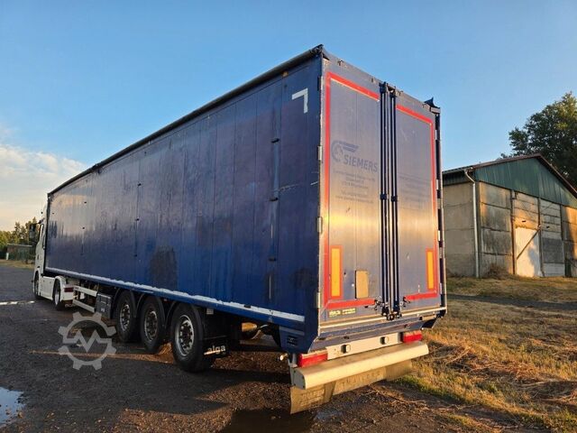 Oplegger met walking floor KNAPEN 92 cabm Schubboden, Lift, SAF Scheibe
