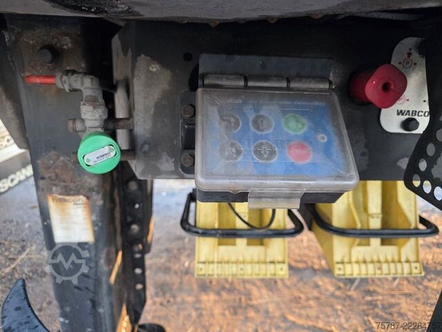Oplegger met walking floor KNAPEN 92 cabm Schubboden, Lift, SAF Scheibe