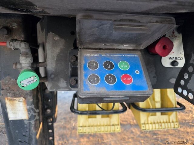Oplegger met walking floor KNAPEN 92 cabm Schubboden, Lift, SAF Scheibe