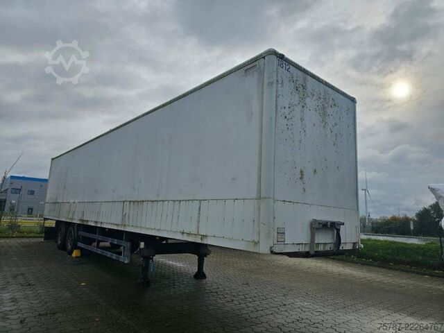 Naczepa skrzyniowa SPIER Doppelstock mit Balken, 2 Achser