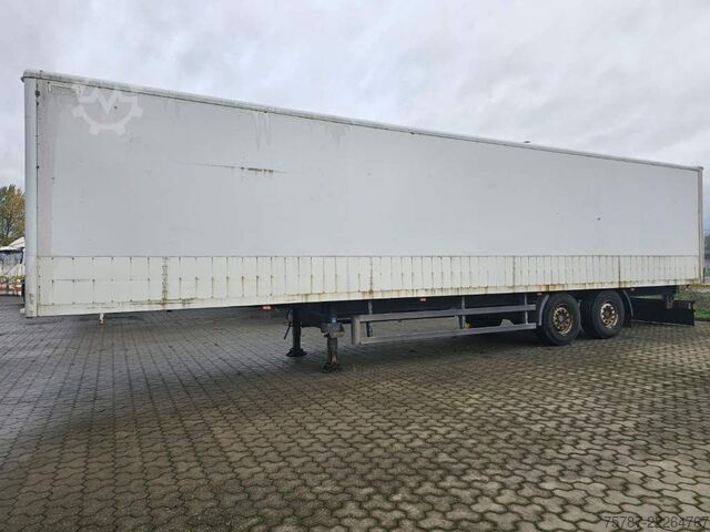 Naczepa skrzyniowa SPIER Doppelstock mit Balken, 2 Achser