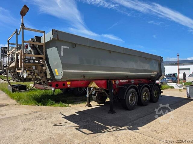 Kippers oplegger SCHMITZ CARGOBULL ca. 26 cbm Hlabrund Hinterkipper, Lift