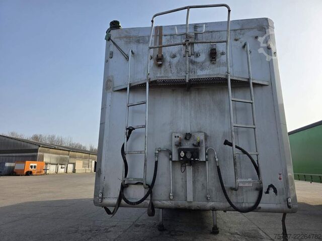 Oplegger met walking floor KRAKER 92 cbm Schubboden, Lift,WABCO ABS,sauberer Boden
