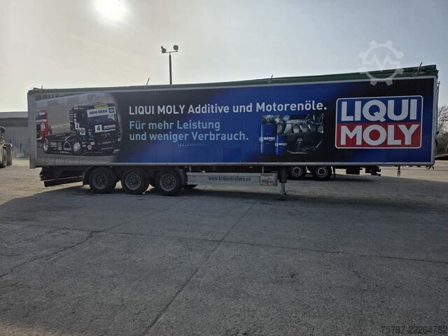 Oplegger met walking floor KRAKER 92 cbm Schubboden, Lift,WABCO ABS,sauberer Boden