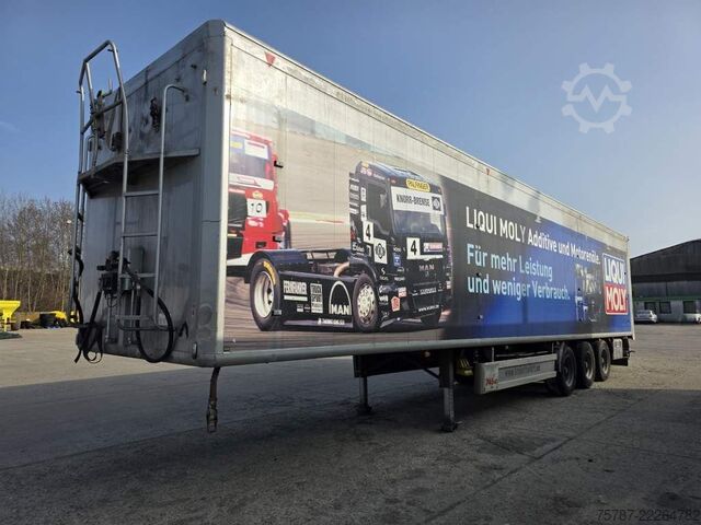 Oplegger met walking floor KRAKER 92 cbm Schubboden, Lift,WABCO ABS,sauberer Boden