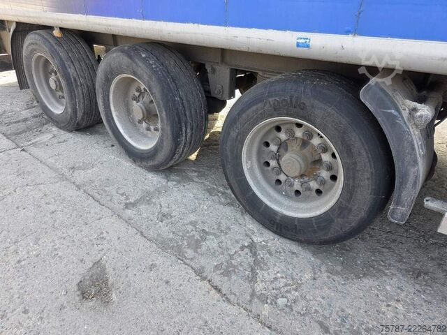 Oplegger met walking floor KRAKER 92 cbm Schubboden, Lift,WABCO ABS,sauberer Boden