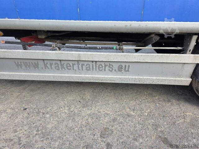 Oplegger met walking floor KRAKER 92 cbm Schubboden, Lift,WABCO ABS,sauberer Boden