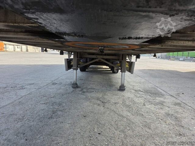 Oplegger met walking floor KRAKER 92 cbm Schubboden, Lift,WABCO ABS,sauberer Boden