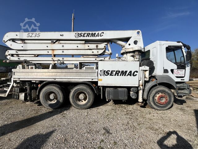 Beton pompası kamyonu SERMAC 5z35
