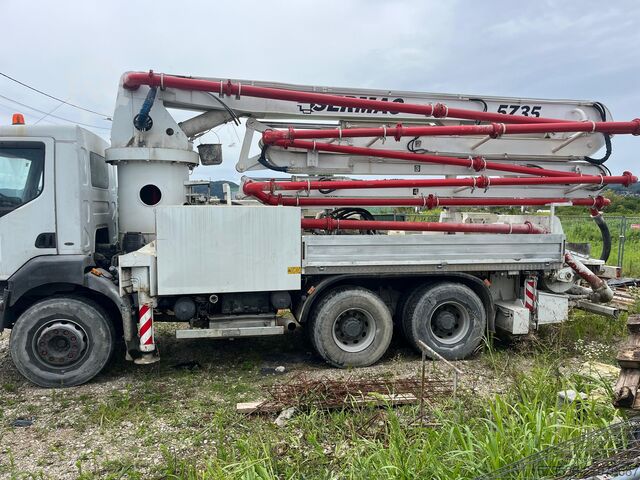 Beton pompası kamyonu SERMAC 5z35