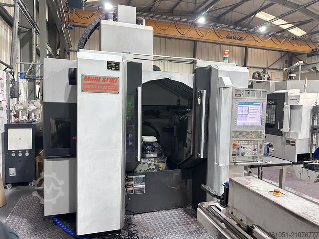5-assig CNC verticale bewerkingscentrum Mori Seiki NMV5000DCG