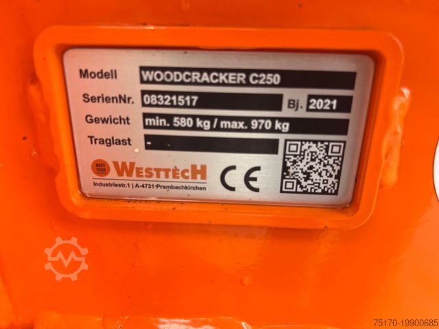 Autre WesttecH Westtech C250 Fällgreifer Tiltator Sammler MS10