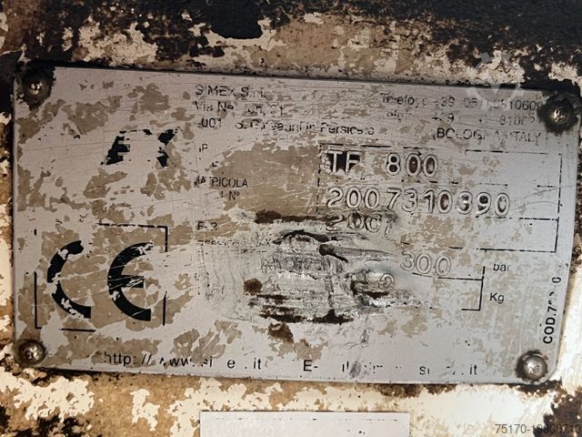 Andere Simex SIMEX TF 800 Felsfräse / Fräse / SW48 / 2007