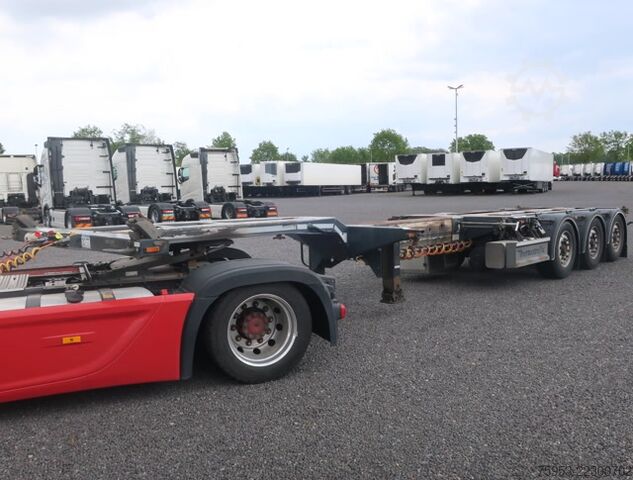 Değişebilir kasalı yarı römork D-Tec VCC-01/FT LS S Mittelausschub 2x Lift Genset