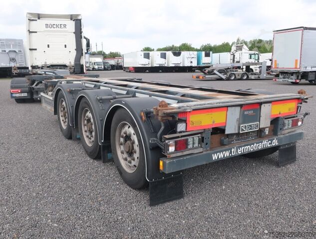 Değişebilir kasalı yarı römork D-Tec VCC-01/FT LS S Mittelausschub 2x Lift Genset