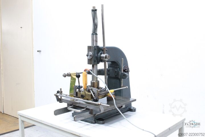 Máquina de estampagem a quente / Hot Foil Stamping Baier GEBA 1/F