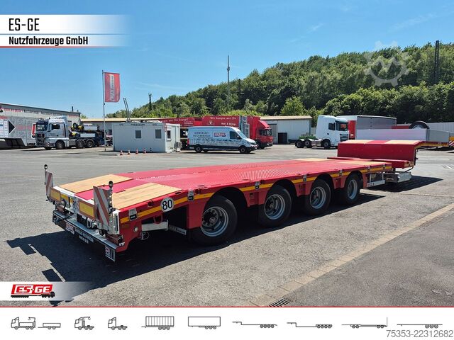 Semirremolque de plataforma baja FAYMONVILLE MAX Trailer MAX110 Semi-Tieflader