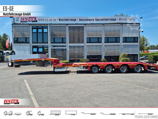 Semirremolque de plataforma baja FAYMONVILLE MAX Trailer MAX110 Semi-Tieflader