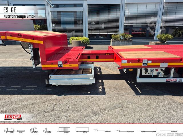 Semirremolque de plataforma baja FAYMONVILLE MAX Trailer MAX110 Semi-Tieflader