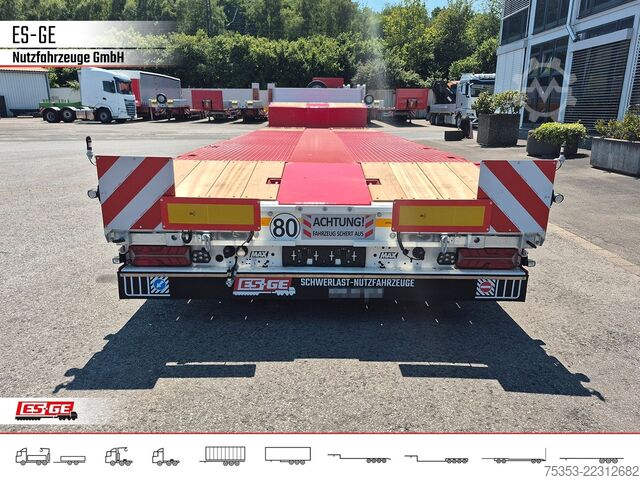 Semirremolque de plataforma baja FAYMONVILLE MAX Trailer MAX110 Semi-Tieflader