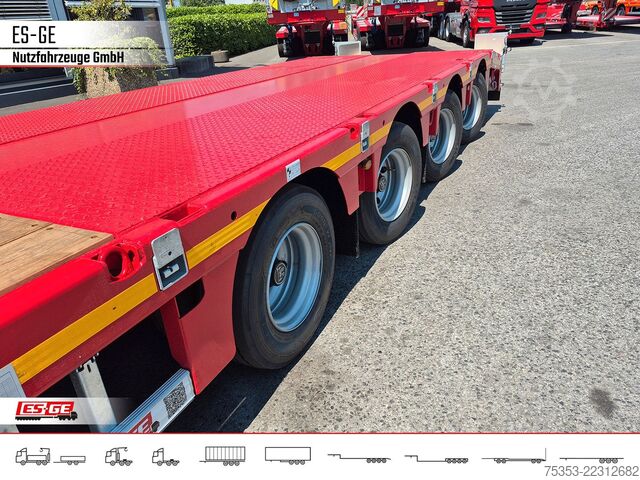 Semirremolque de plataforma baja FAYMONVILLE MAX Trailer MAX110 Semi-Tieflader