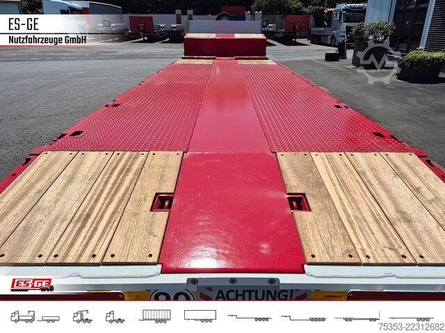 Semirremolque de plataforma baja FAYMONVILLE MAX Trailer MAX110 Semi-Tieflader