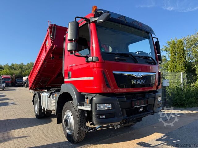 Camión volquete MAN TGM 13.290 BL 4X4/Meiller 3-Seiten-Kipper