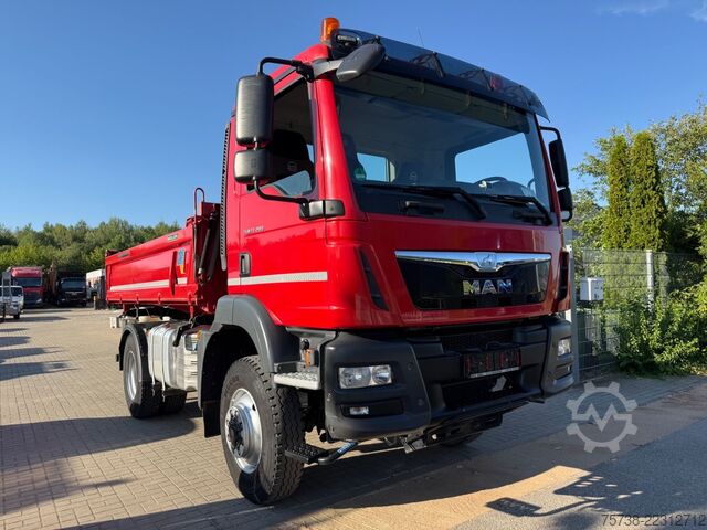 Camión volquete MAN TGM 13.290 BL 4X4/Meiller 3-Seiten-Kipper