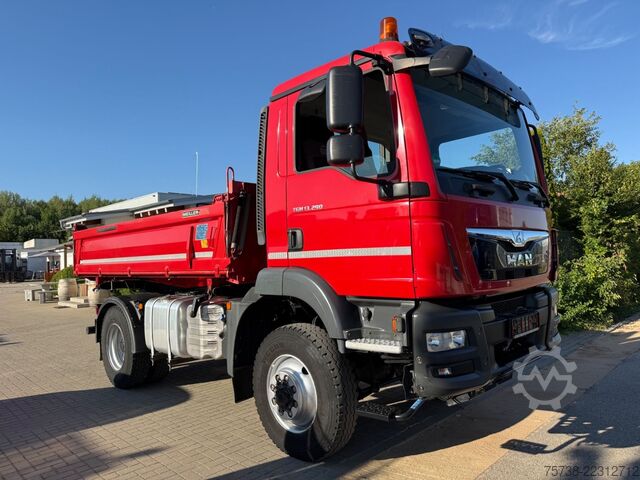 Camión volquete MAN TGM 13.290 BL 4X4/Meiller 3-Seiten-Kipper