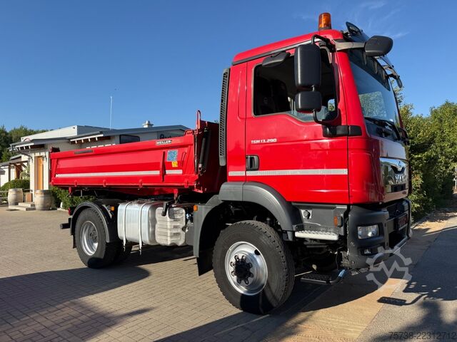 Camión volquete MAN TGM 13.290 BL 4X4/Meiller 3-Seiten-Kipper