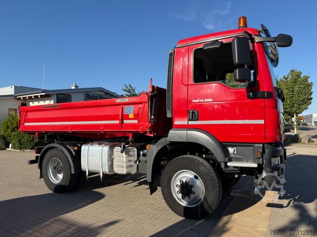 Camión volquete MAN TGM 13.290 BL 4X4/Meiller 3-Seiten-Kipper
