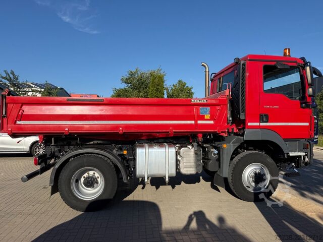 Camión volquete MAN TGM 13.290 BL 4X4/Meiller 3-Seiten-Kipper
