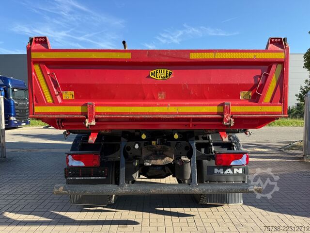 Camión volquete MAN TGM 13.290 BL 4X4/Meiller 3-Seiten-Kipper