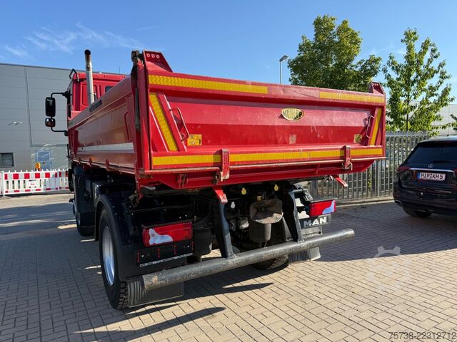 Camión volquete MAN TGM 13.290 BL 4X4/Meiller 3-Seiten-Kipper