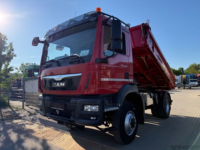 Camión volquete trilateral MAN TGM 13.290 BL 4X4/Meiller 3-Seiten-Kipper