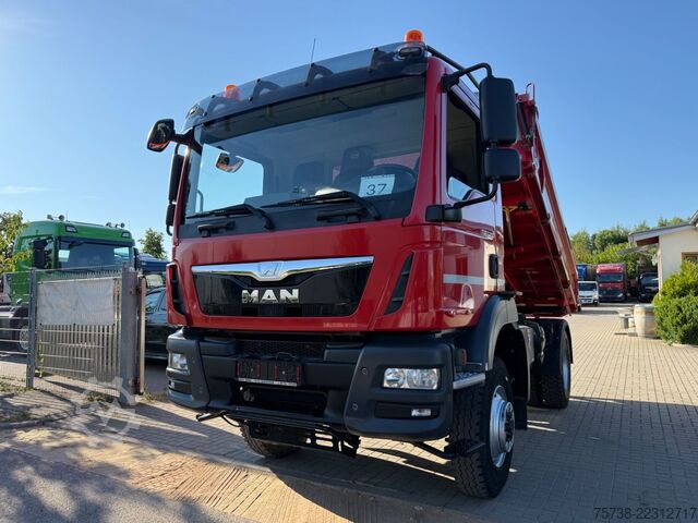 Camión volquete trilateral MAN TGM 13.290 BL 4X4/Meiller 3-Seiten-Kipper