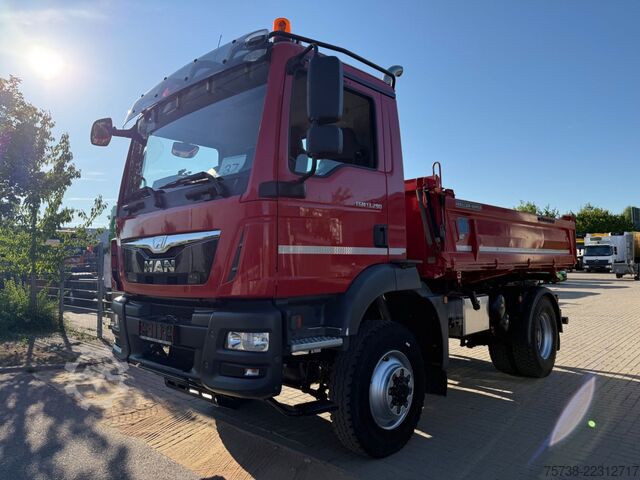 Camión volquete trilateral MAN TGM 13.290 BL 4X4/Meiller 3-Seiten-Kipper