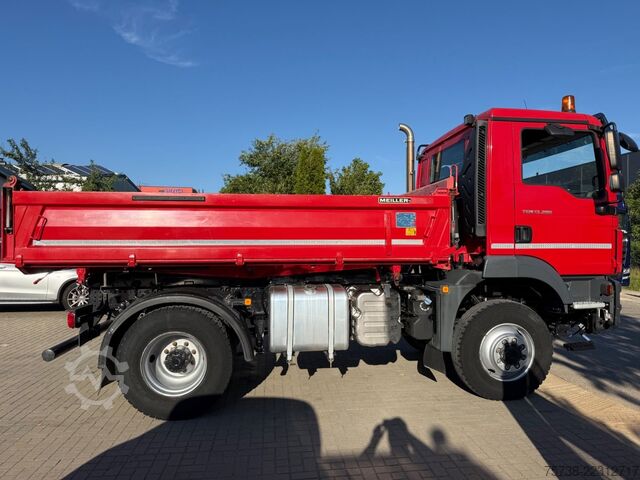 Camión volquete trilateral MAN TGM 13.290 BL 4X4/Meiller 3-Seiten-Kipper