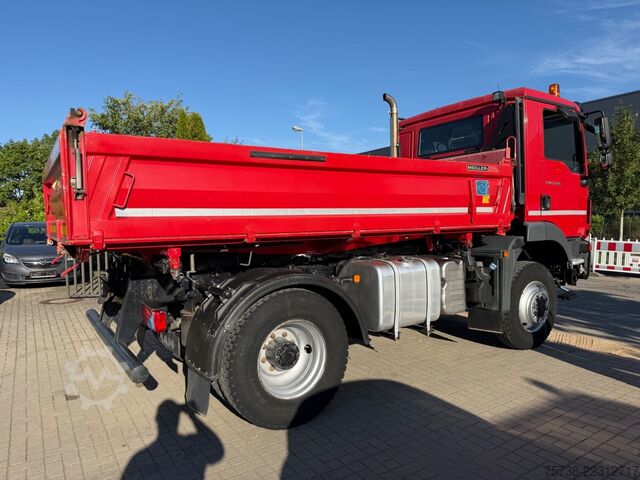 Camión volquete trilateral MAN TGM 13.290 BL 4X4/Meiller 3-Seiten-Kipper