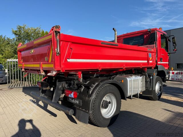 Camión volquete trilateral MAN TGM 13.290 BL 4X4/Meiller 3-Seiten-Kipper