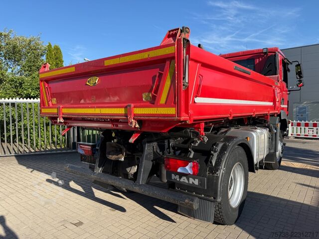 Camión volquete trilateral MAN TGM 13.290 BL 4X4/Meiller 3-Seiten-Kipper
