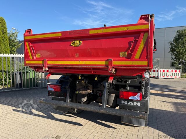 Camión volquete trilateral MAN TGM 13.290 BL 4X4/Meiller 3-Seiten-Kipper