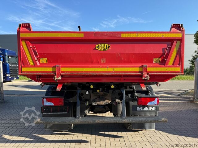 Camión volquete trilateral MAN TGM 13.290 BL 4X4/Meiller 3-Seiten-Kipper