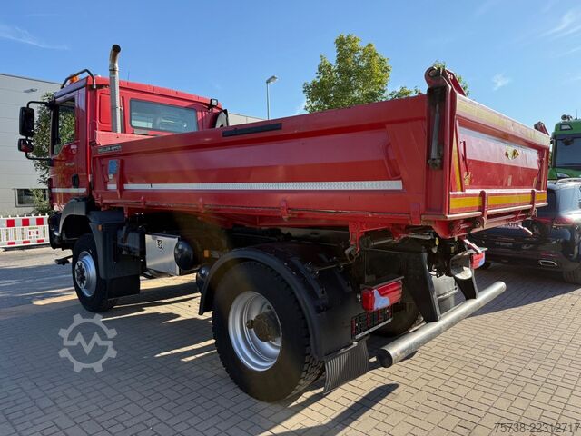 Camión volquete trilateral MAN TGM 13.290 BL 4X4/Meiller 3-Seiten-Kipper
